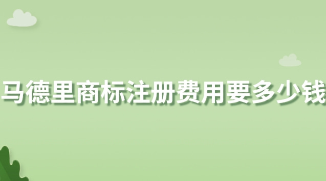 馬德里商標(biāo)注冊(cè)費(fèi)用要多少錢(qián)(馬德里商標(biāo)注冊(cè)平均多少錢(qián)一件)