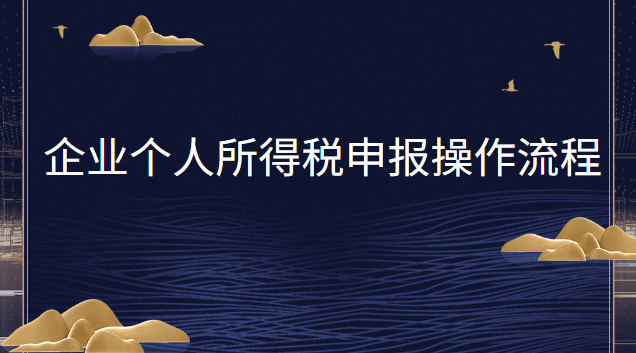 企業(yè)個人所得稅如何申報操作流程(個人所得稅申報流程視頻教程)